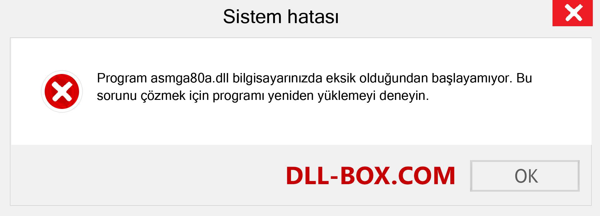 asmga80a.dll dosyası eksik mi? Windows 7, 8, 10 için İndirin - Windows'ta asmga80a dll Eksik Hatasını Düzeltin, fotoğraflar, resimler